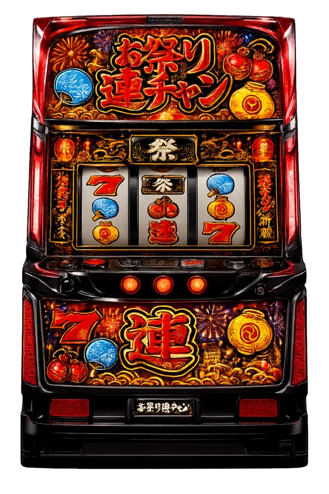 お祭り連チャンの筐体
